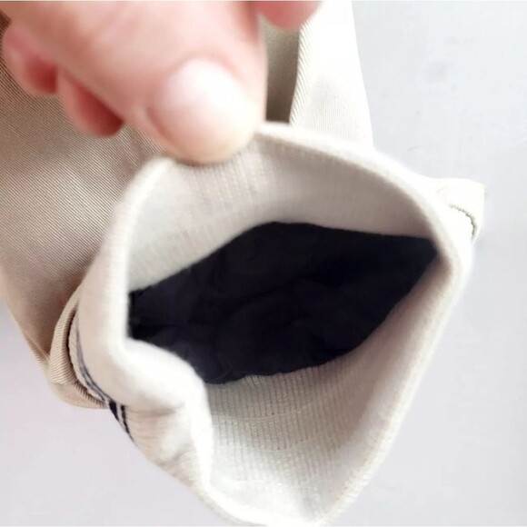 First Choice VTG 1990s Men's Premium Denim Varsity Bomber Jean Jacket Blue NWT - Picture 9 of 16